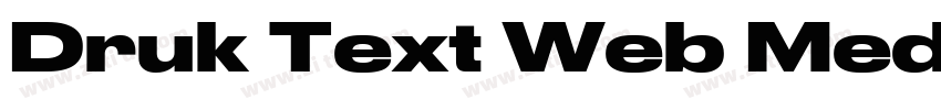 Druk Text Web Medium字体转换 Druk Text Web Medium字体转换